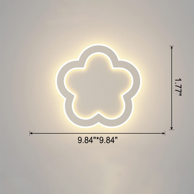 مصباح حائط LED بتصميم إبداعي عصري مصنوع من الحديد والأكريليك 