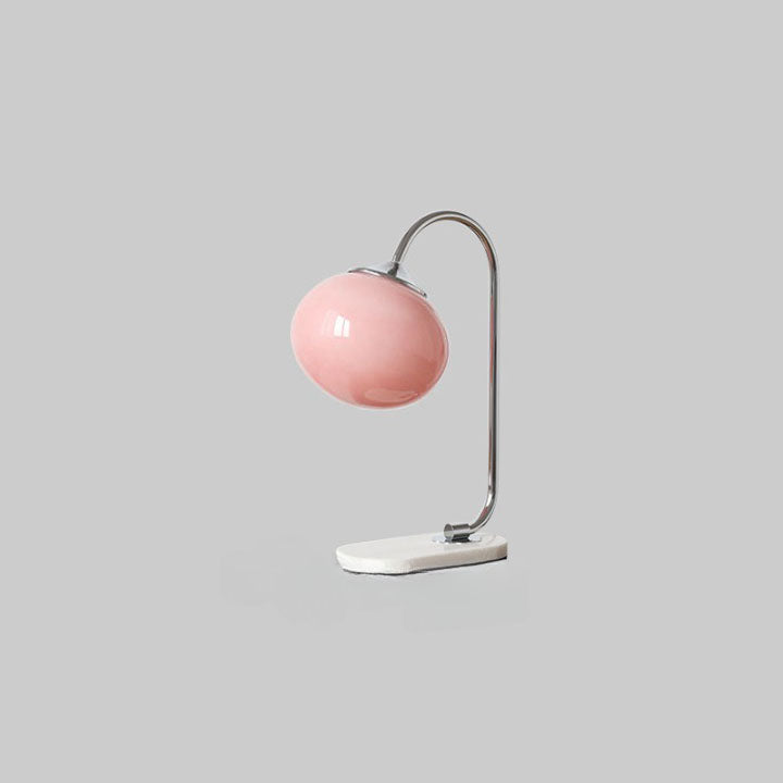 Nordic Minimalist Nostalgic Glass Sphere 1-Light Table Lamp