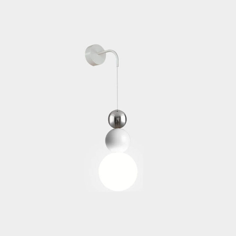 Modern Minimalist Personality Iron Gourd 1-Light Wall Sconce Lamp