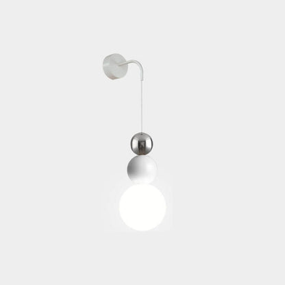 Modern Minimalist Personality Iron Gourd 1-Light Wall Sconce Lamp