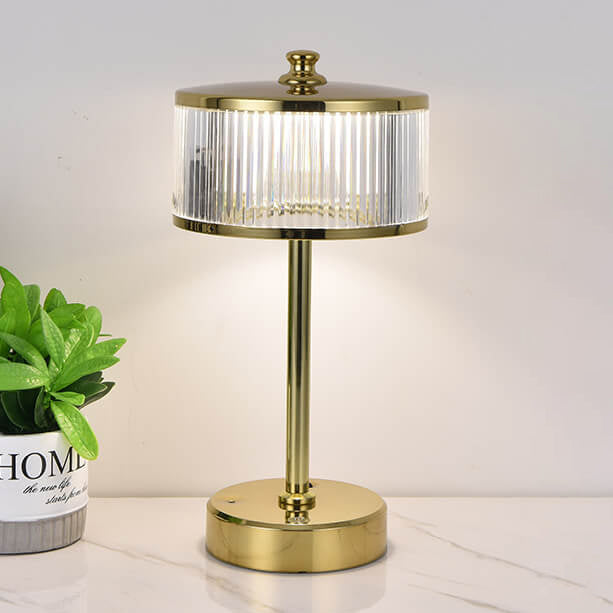 Creative Light Luxury Acrylic Rechargeable LED Touch Ambient Table Lamp