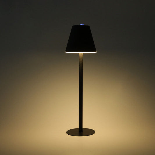 Modern Minimalist Solid Color Mushroom Hardware Plastic Rechargeable LED Night Light Table Lamp