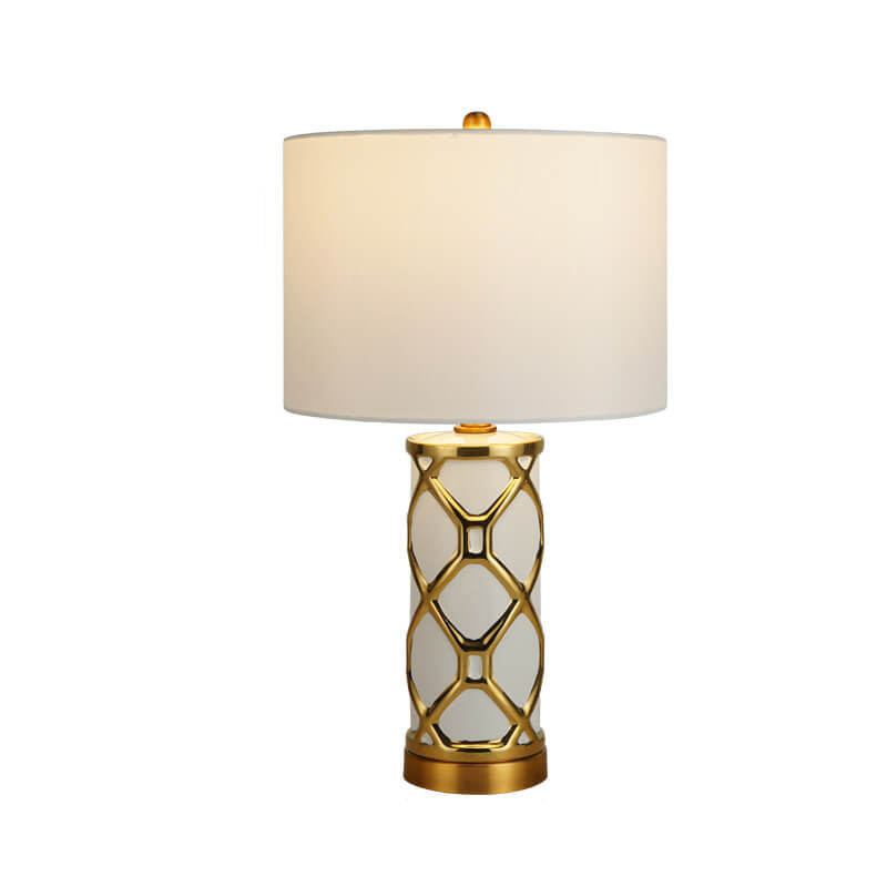 Nordic Light Luxury Ceramic 1-Light Table Lamp