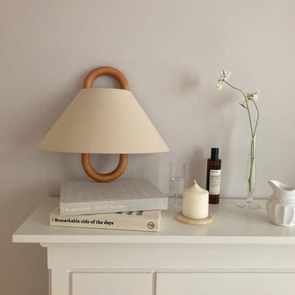 Modern Original Solid Wood Pleated Semi-Circle 1-Light Wall Sconce Lamp