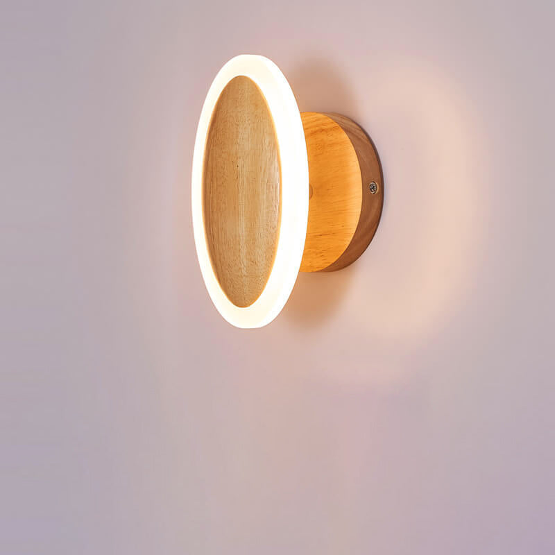 مصباح سقف LED بيضاوي الشكل بتصميم عصري بسيط مع قاعدة شبه مستوية 