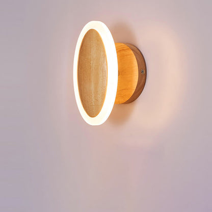 مصباح سقف LED بيضاوي الشكل بتصميم عصري بسيط مع قاعدة شبه مستوية 
