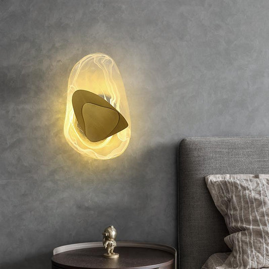 Nordic Modern Creative Crystal Glass Wall Sconce Lamp