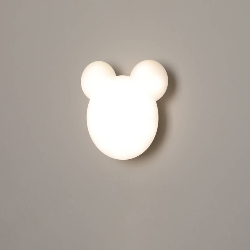 مصباح حائط LED على شكل دب كرتوني بسيط 