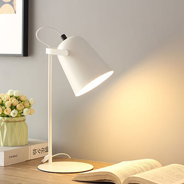 Nordic Macaroon Column Shade 1-Light Table Lamp