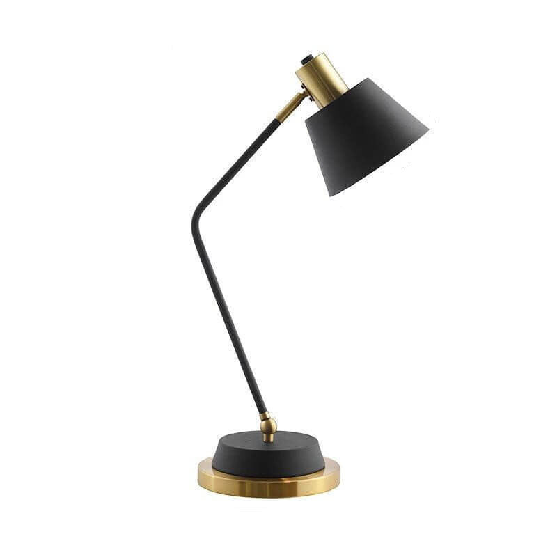 Modern Minimalist Solid Color Iron 1-Light Table Lamp