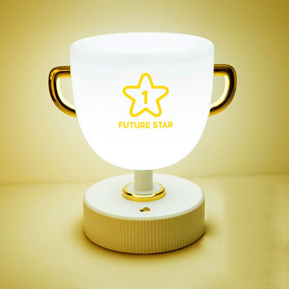 Creative Trophy Cup LED Night Light USB Table Lamp