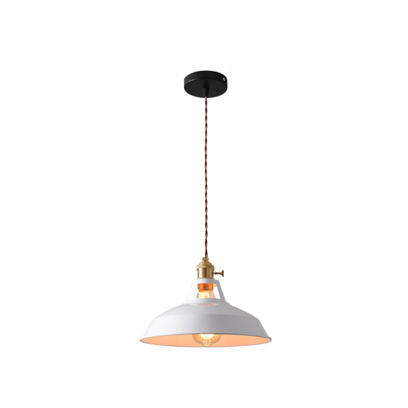 Modern Minimalist Macaroon Iron 1-Light Pendant Light