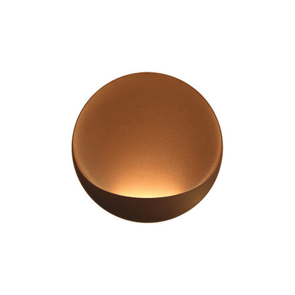 مصباح حائط LED دائري من الألومنيوم بتصميم عصري وبسيط 