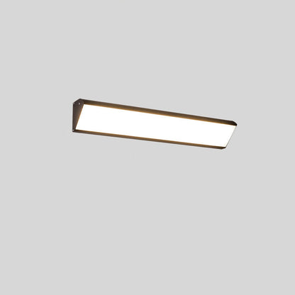 Contemporary Industrial Waterproof Aluminum Rectangular Frame Acrylic LED Wall Sconce Lamp For Outdoor Patio