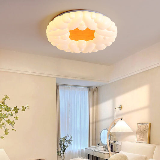 Scandinavian Modern Minimalist Acrylic Children's LED Flush Mount Ceiling Light