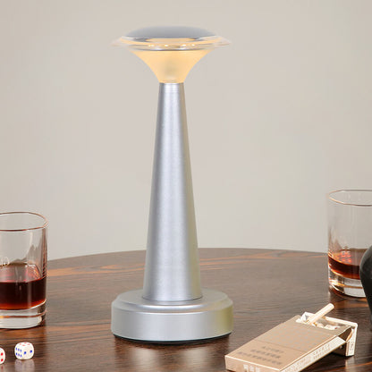 Modern Iron Acrylic LED Night Light Table Lamp