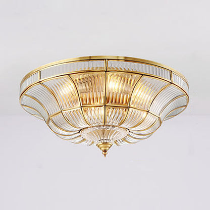 Modern Lights Luxury All-copper 3/6-Light Flush Mount Ceiling Light
