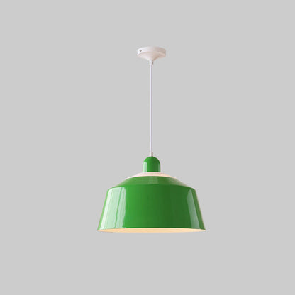 Contemporary Scandinavian Creative Geometric Dome Iron 1-Light Pendant Light For Dining Room