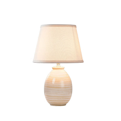 Modern Vintage Minimal Ceramic Hardware 1-Light Table Lamp