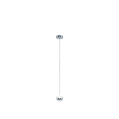 Modern Simplicity Iron Aluminum Semicircle LED Pendant Light For Living Room