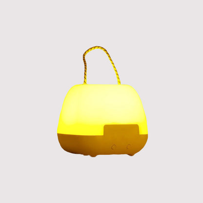 Creative Portable Clock LED Night Light Table Lamp