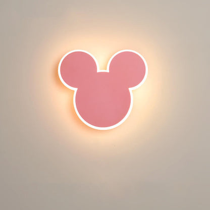 Cartoon Creative Mouse Rabbit LED Wall Sconce Lamp
