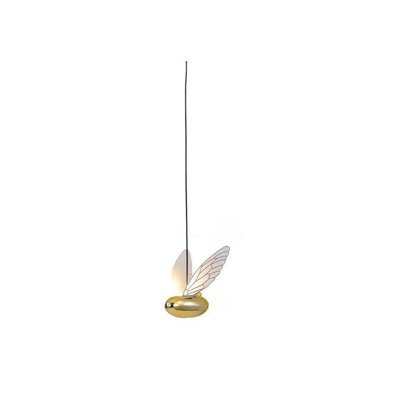 Contemporary Luxury Acrylic Resin Bee Shape LED Pendant Light For Living Room