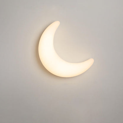 مصباح حائط LED بتصميم قمري حديث ومبتكر من الأكريليك