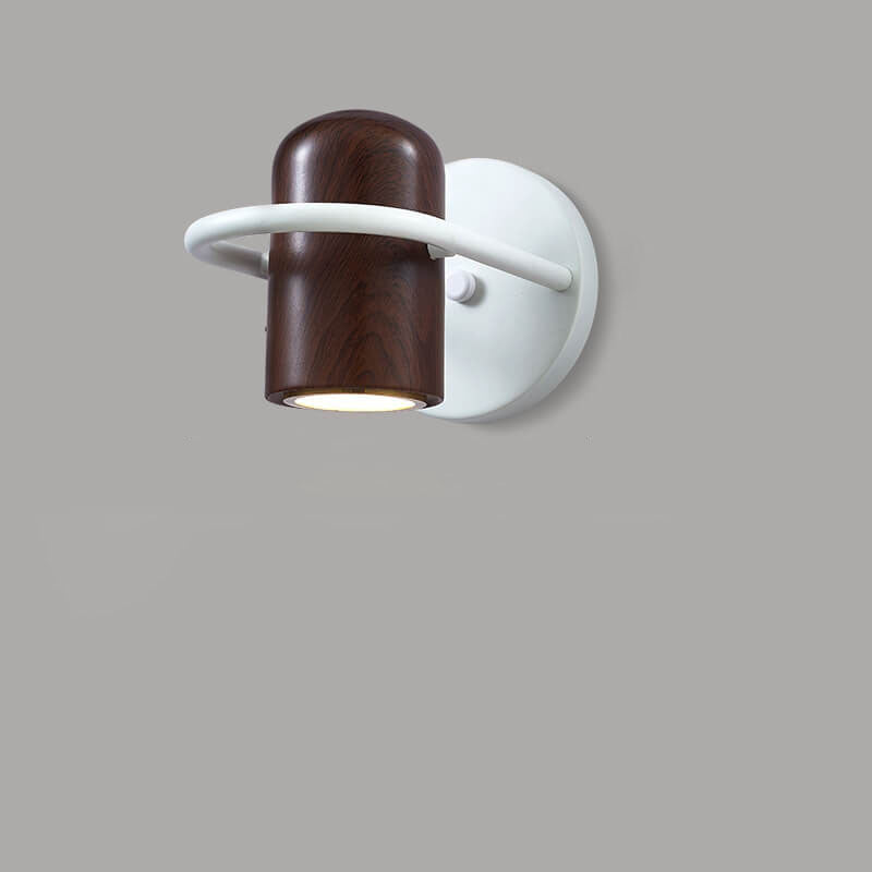 مصباح حائط LED أسطواني من الحديد المطاوع بتصميم عصري على الطراز الاسكندنافي 