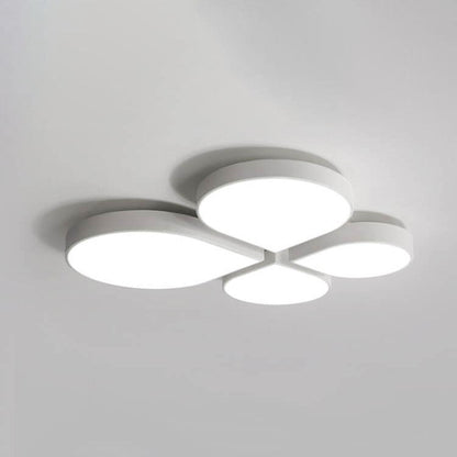 Modern Minimalist Four Leaf Clover Acrylic LED Flush Mount Ceiling Light