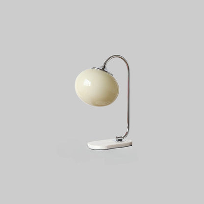 Nordic Minimalist Nostalgic Glass Sphere 1-Light Table Lamp