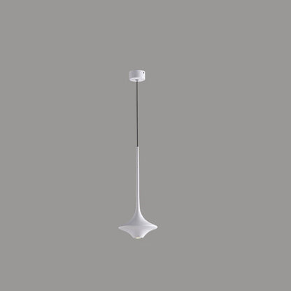 Modern Minimalist Solid Color Hardware Resin LED Pendant Light