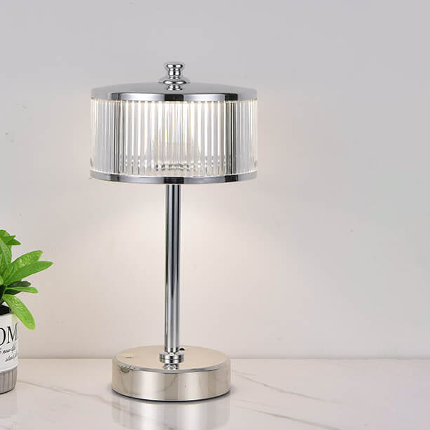 Creative Light Luxury Acrylic Rechargeable LED Touch Ambient Table Lamp