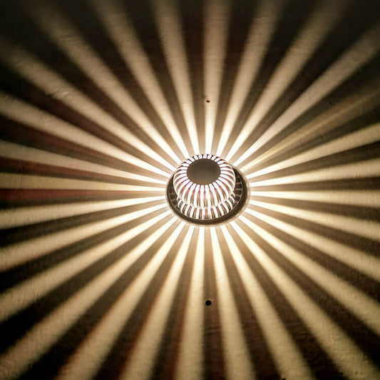 Modern Round Bird's nest Aluminum Colorful LED Wall Sconce Lamp