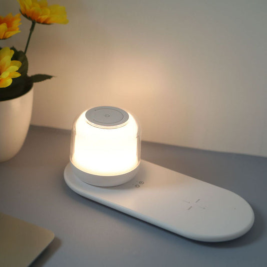 Creative Multifunctional Separate Magnetic Touch Infinitely Dimmable LED Night Light Table Lamp
