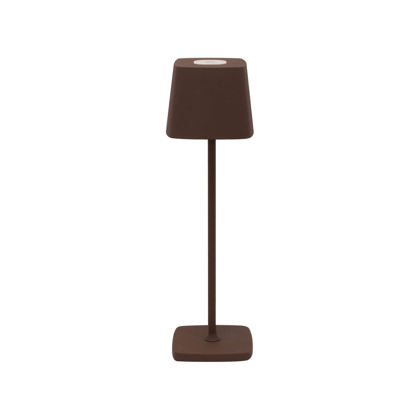 Modern Minimalist Square Solid Color Aluminum USB Rechargeable LED Night Light Table Lamp