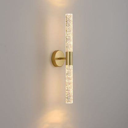مصباح حائط LED طويل من الأكريليك بتصميم فقاعات إبداعي من نورديك 