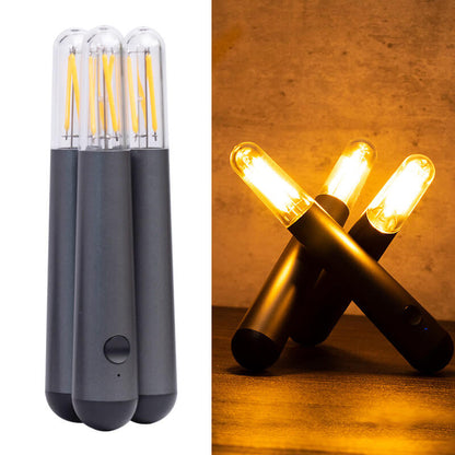 Modern Minimalist PC Stick Portable USB Adjustable Charging LED Table Lamp
