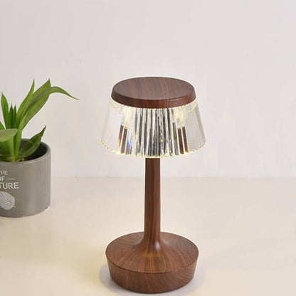 Creative Crystal Mushroom LED Night Light Table Lamp