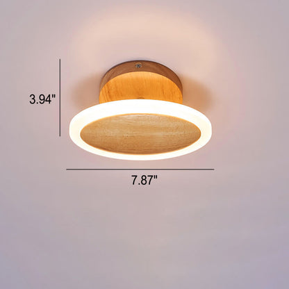 مصباح سقف LED بيضاوي الشكل بتصميم عصري بسيط مع قاعدة شبه مستوية 