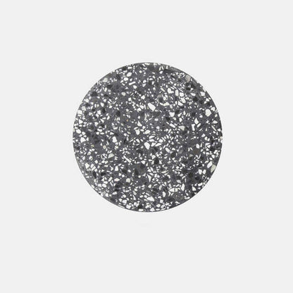 European Modern Round Textured Marble LED Wall Sconce Lamp