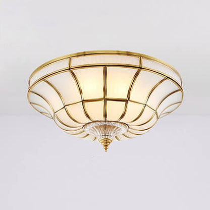 Modern Lights Luxury All-copper 3/6-Light Flush Mount Ceiling Light