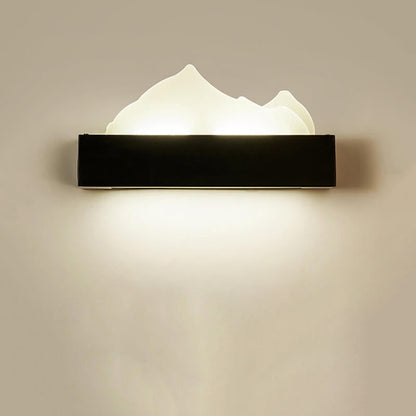 Creative Acrylic Chinese Iceberg Design LED Wall Sconce Lamp