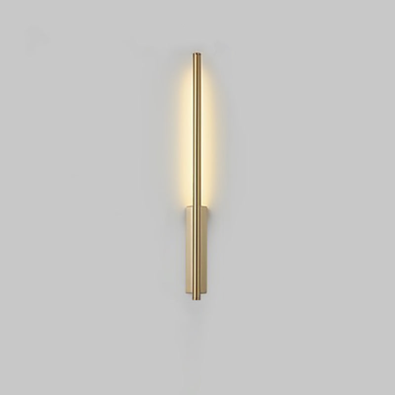 مصباح حائط LED من النحاس بتصميم عصري بسيط لغرفة المعيشة 