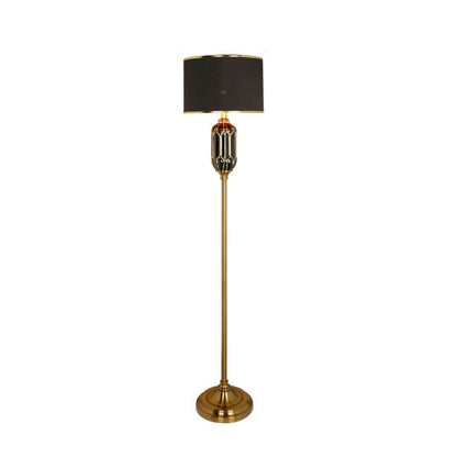 Modern Vertical Ceramic 1-Light Standing Floor Lamp