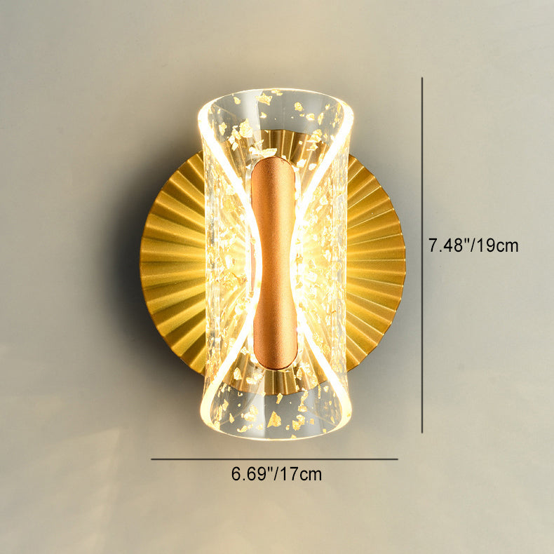 Contemporary Luxury Hardware Acrylic Butterfly LED Wall Sconce Lamp For Bedroom