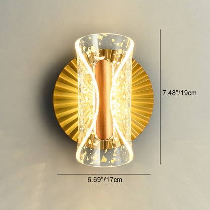 Contemporary Luxury Hardware Acrylic Butterfly LED Wall Sconce Lamp For Bedroom