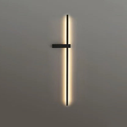 مصباح حائط LED بتصميم عصري بسيط من الحديد والألومنيوم والسيليكا لغرفة النوم 