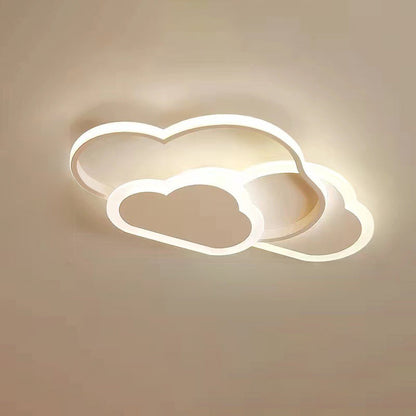 Creative Color Cloud Aluminum LED Flush Mount Ceiling Light