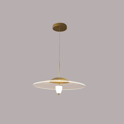 مصباح LED معلق بتصميم UFO شفاف من الأكريليك من نورديك كريتيف 